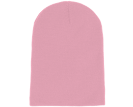 Long Beanie Classic Pink - Beanie Basic