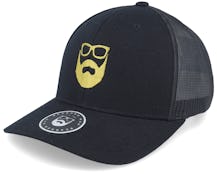 Logo Black/Gold Trucker - Bearded Man