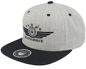 Beard Force Grey/Black Snapback