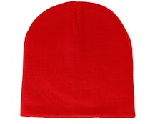 Classic Red Traditional Blank Beanie - Beechfield