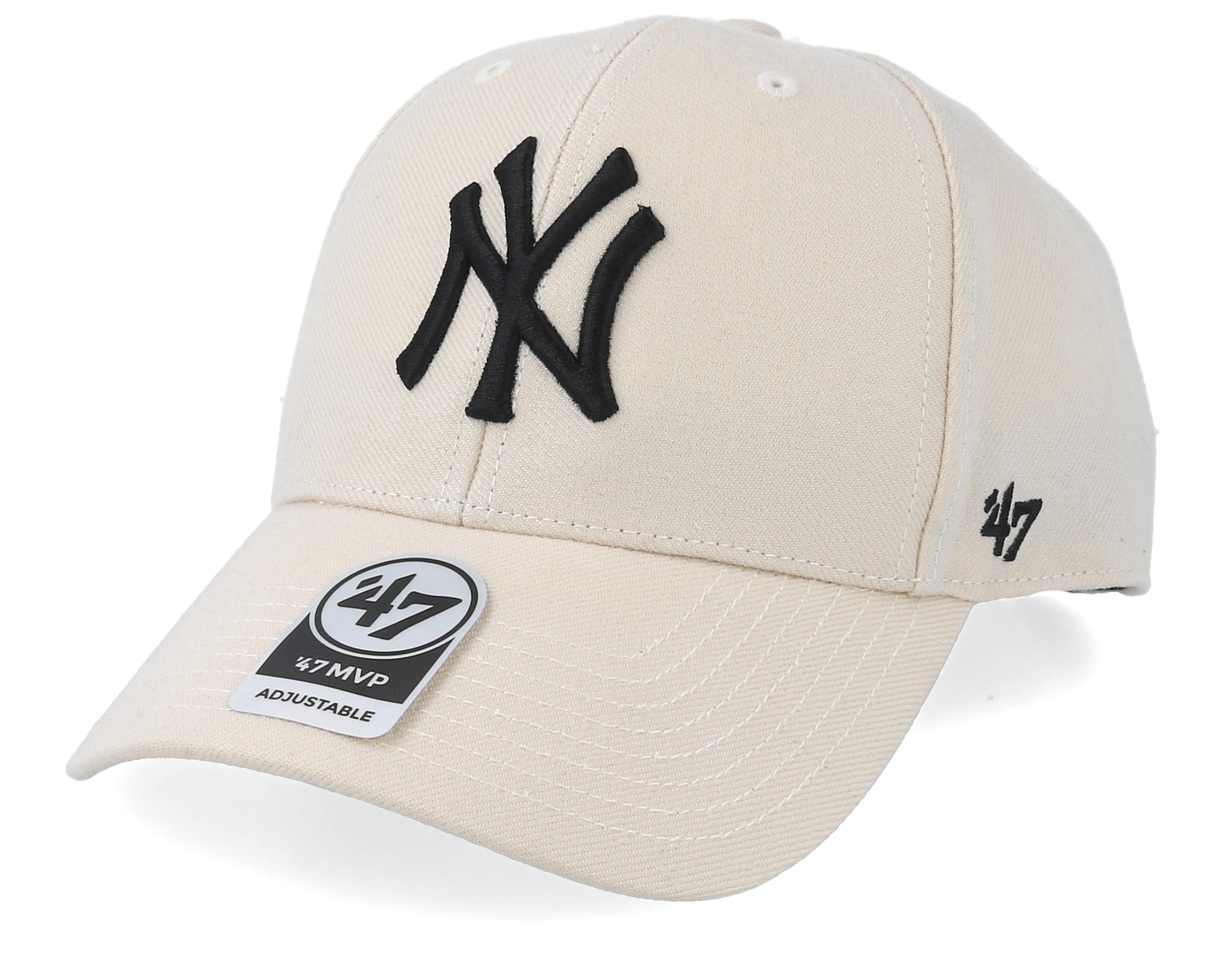 New York Yankees Mvp Natural Adjustable - 47 Brand cap