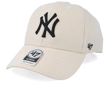 New York Yankees Mvp Natural Adjustable - 47 Brand