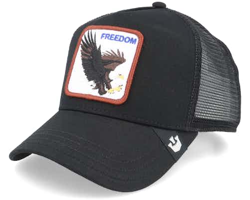 Freedom Eagle Black Trucker - Goorin Bros.