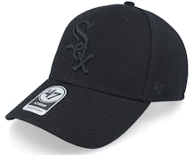 Chicago White Sox Mvp Black/Black Adjustable - 47 Brand