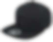 Hexagon Logo Black/Black Snapback - Bearded Man