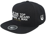 At The Top Black Snapback