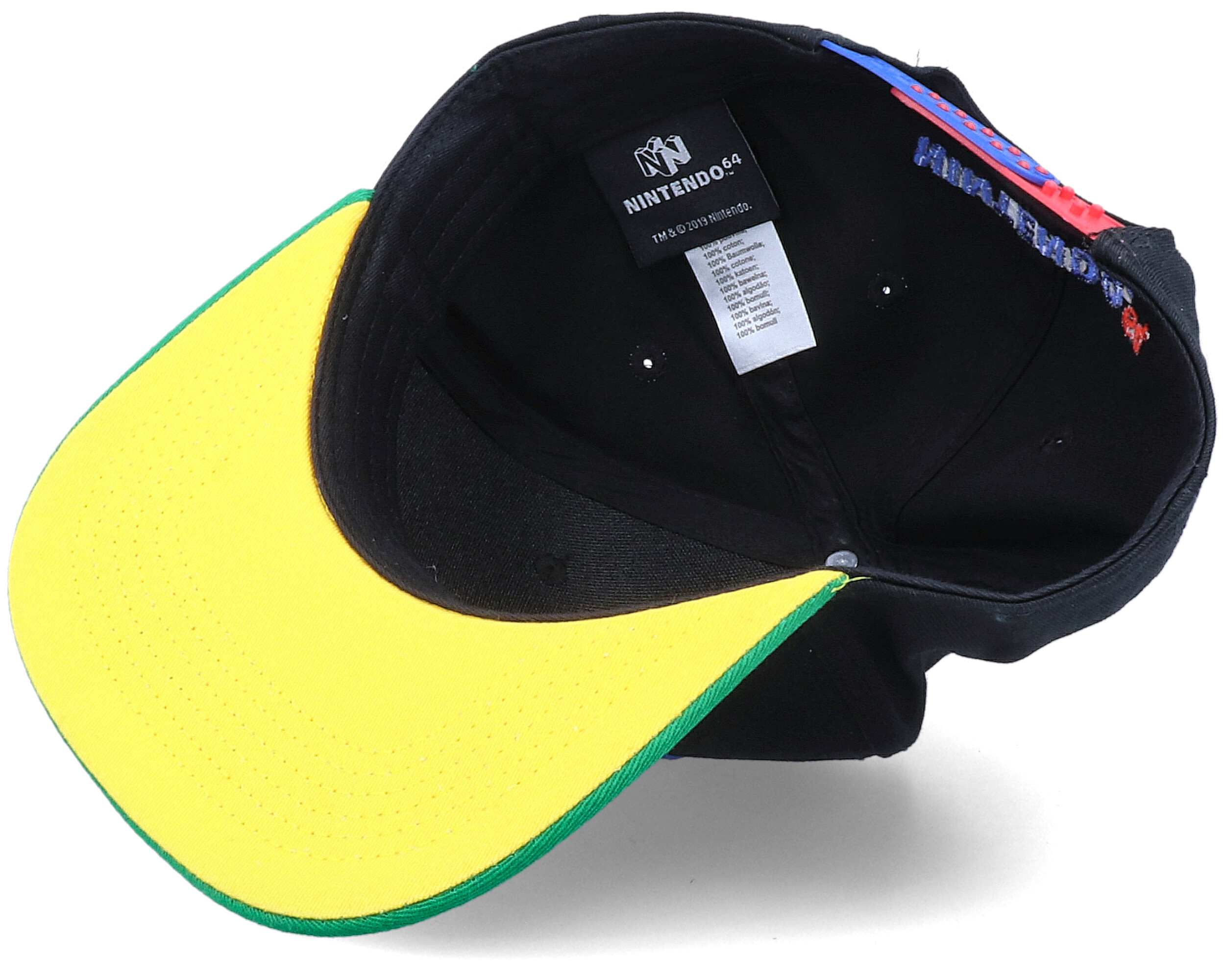 Nintendo N64 Logo Black/Green Snapback - Difuzed | Hatstore.com