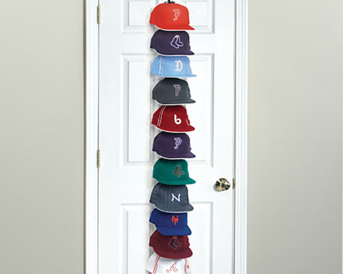 Cap Rack 36 Caps System Black - Perfect Curve | Hatstoreworld.com