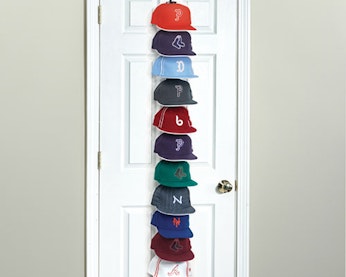 Shelves Best Hat Rack For Fitted Hats Cap Rack 36 Caps System Black