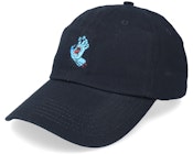 Screaming Mini Hand Black Dad Cap