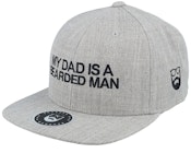Kids My Dad Grey Snapback