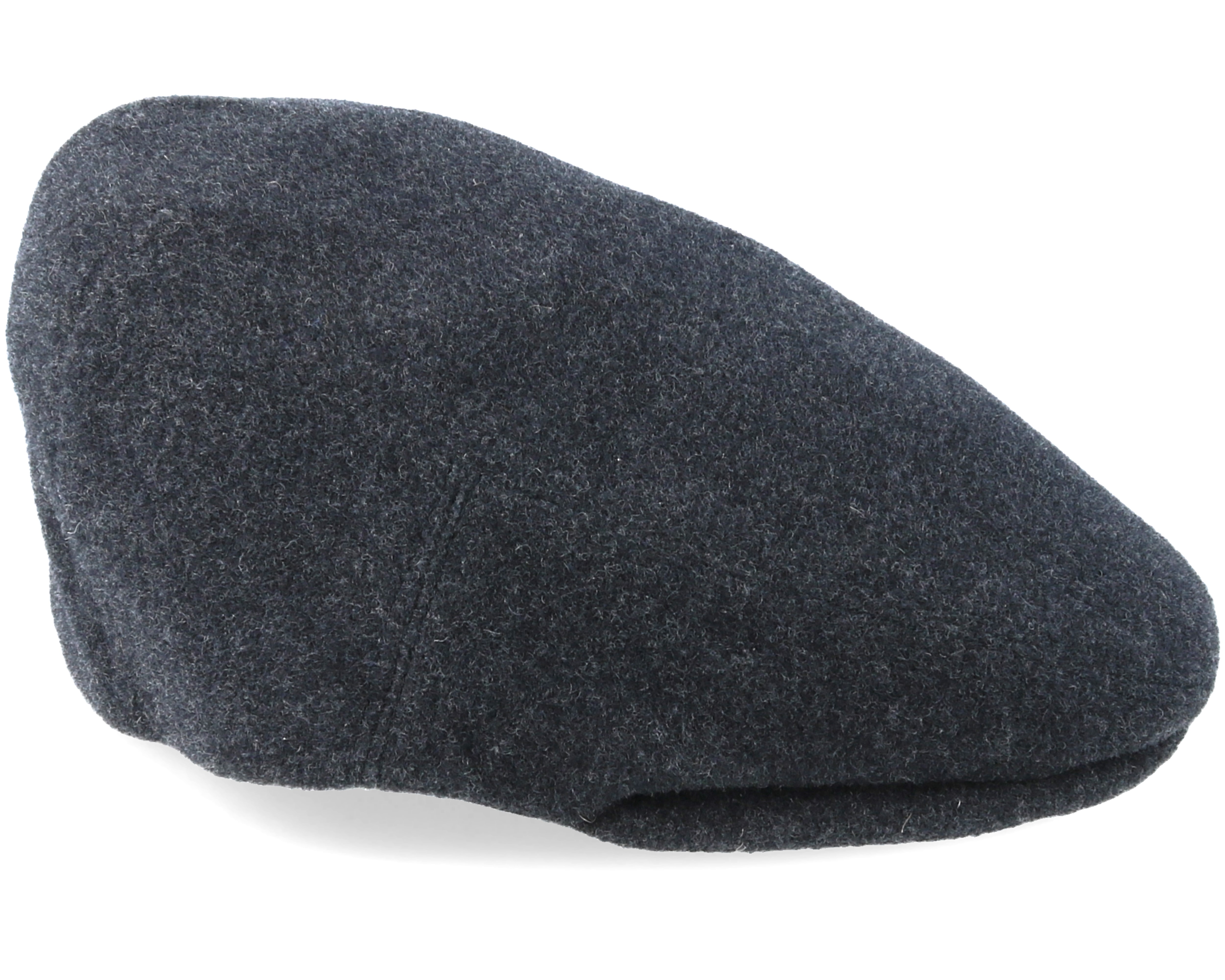 dark grey flat cap