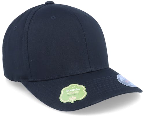 Organic Black Flexfit cap - Flexfit
