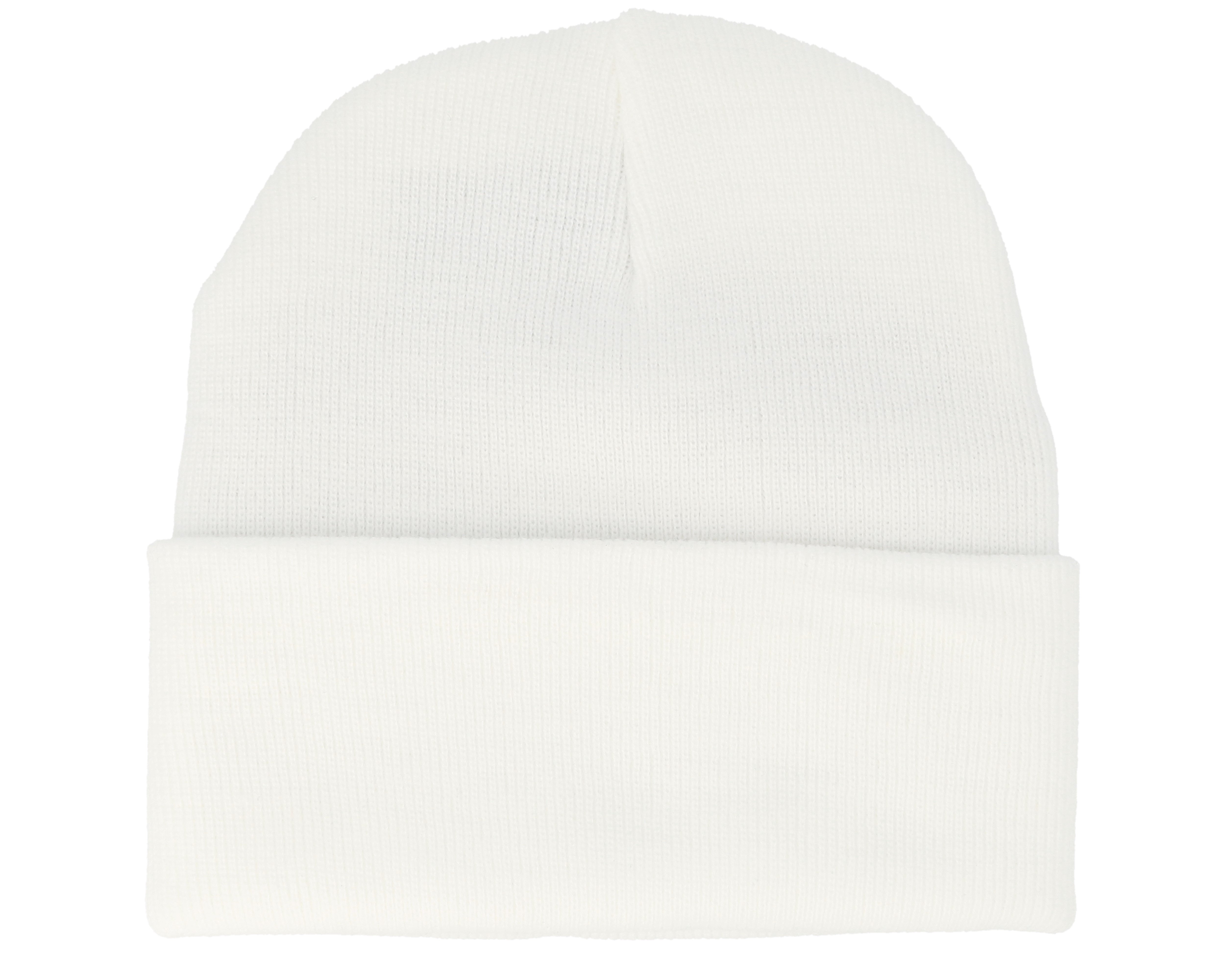 blank white beanie