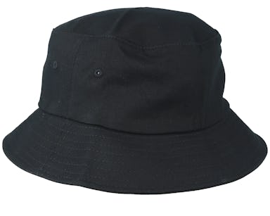 Bearded Man - Black bucket Hat - Logo Black Bucket @ Hatstore