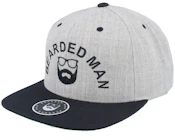 Half Circle Grey/Black Snapback