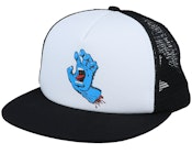 Classic Hand Mesh White/Black Trucker