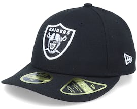Oakland Raiders Low Profile 59Fifty Black/White Fitted - New Era