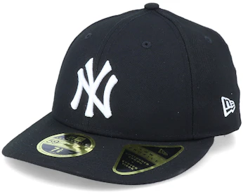 New York Yankees Low Profile 59Fifty Black/White Fitted