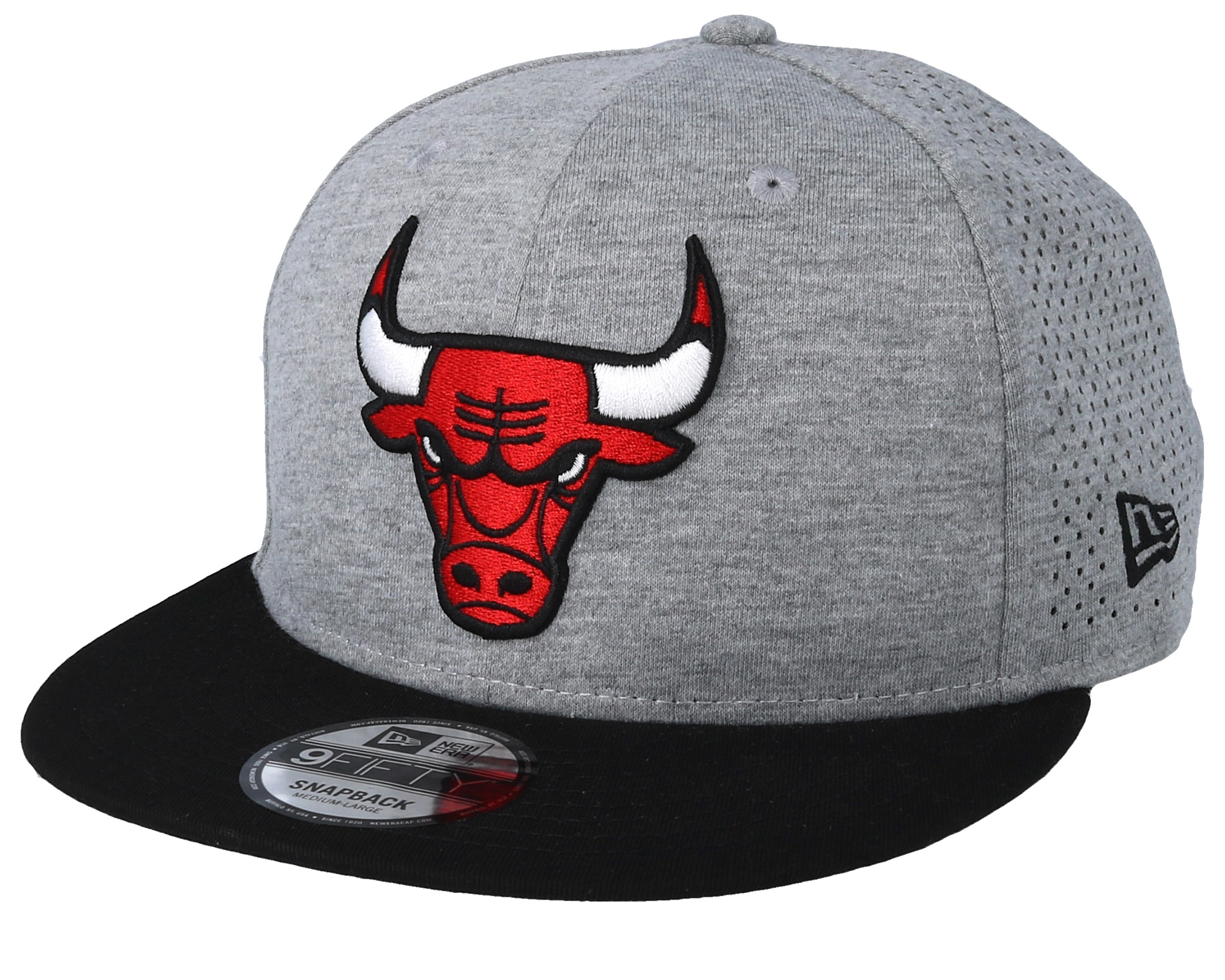 Chicago Bulls Shadow Turn Adjustable Hat Grey/Black