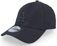 Los Angeles Dodgers League Essential 39Thirty Black/Black Flexfit - New Era