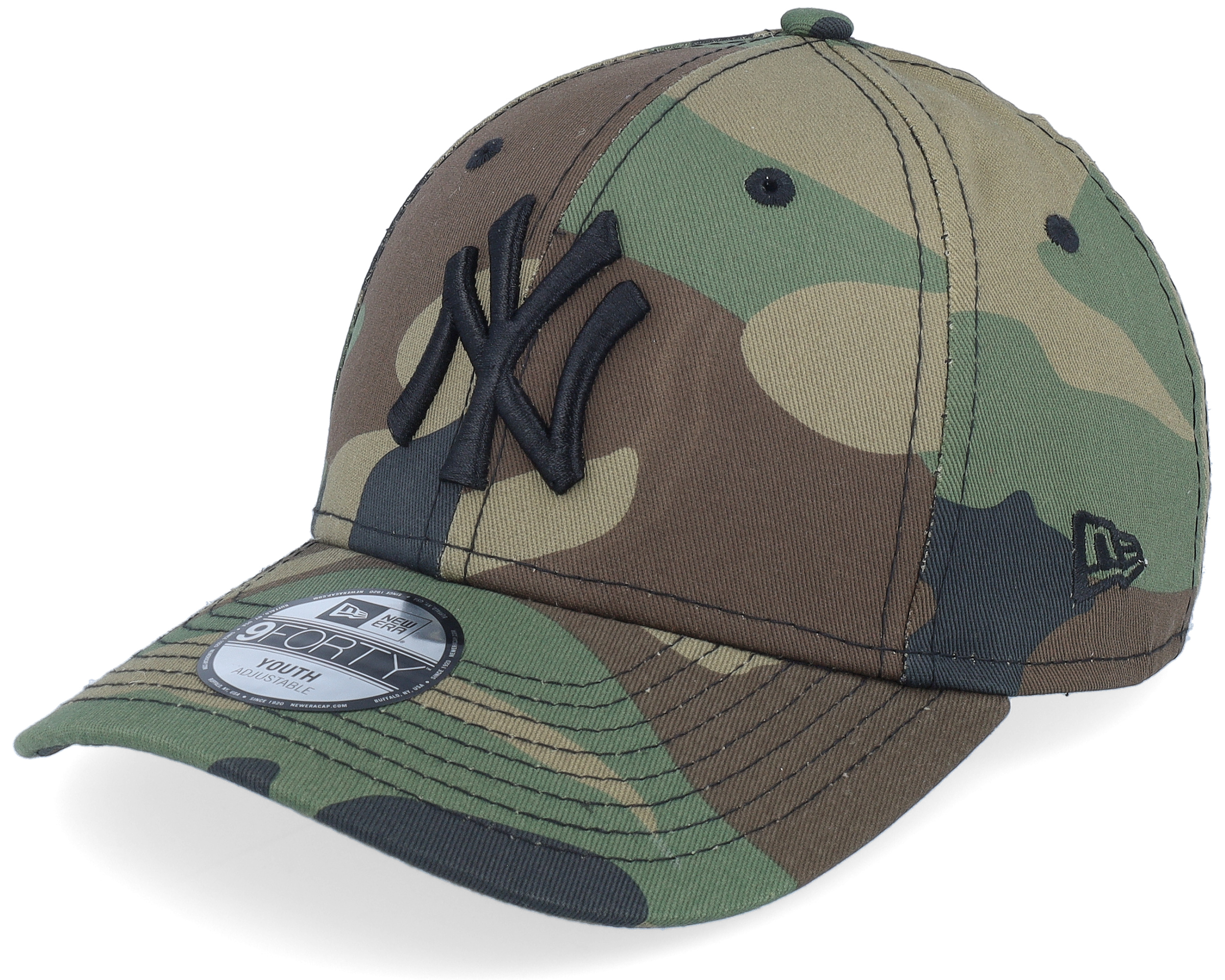 Kids New York Yankees League Essential 9Forty Camo/Black