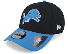 Detroit Lions The League 9FORTY Black/Blue Adjustable - New Era