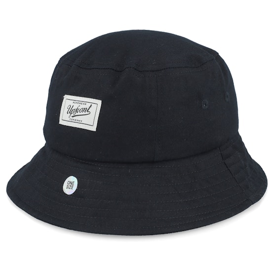 Produktfoto för Upfront - Svart bucket Hatt - Kids Gaston Youth Hat Black Bucket @ Hatstore