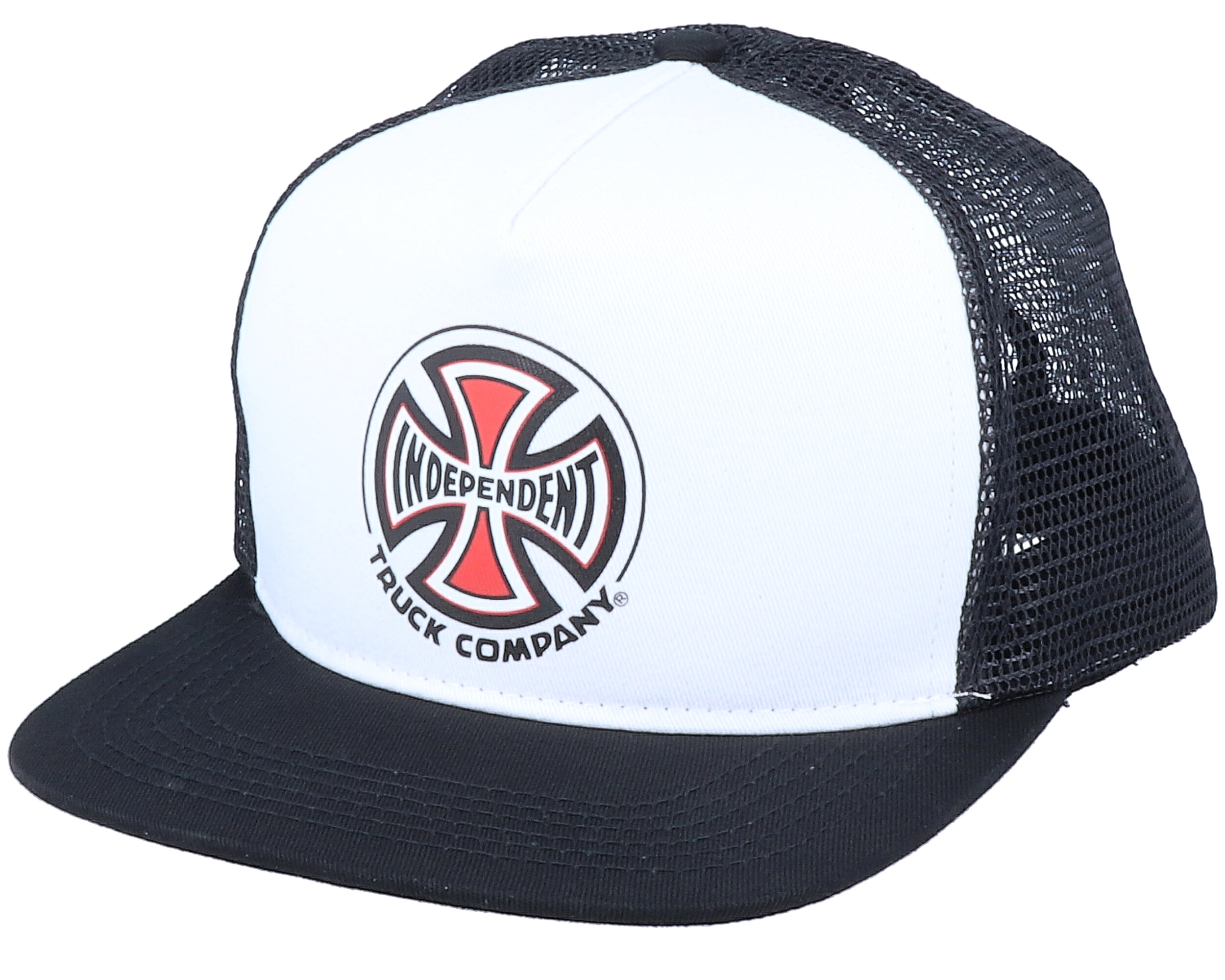 YoungHotLoaded  Black Monogram Mesh Trucker Hat