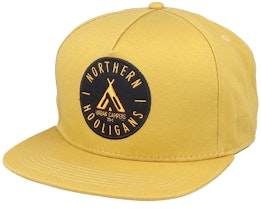 The Urban Campers Cap Mustard Yellow Snapback - Northern Hooligans