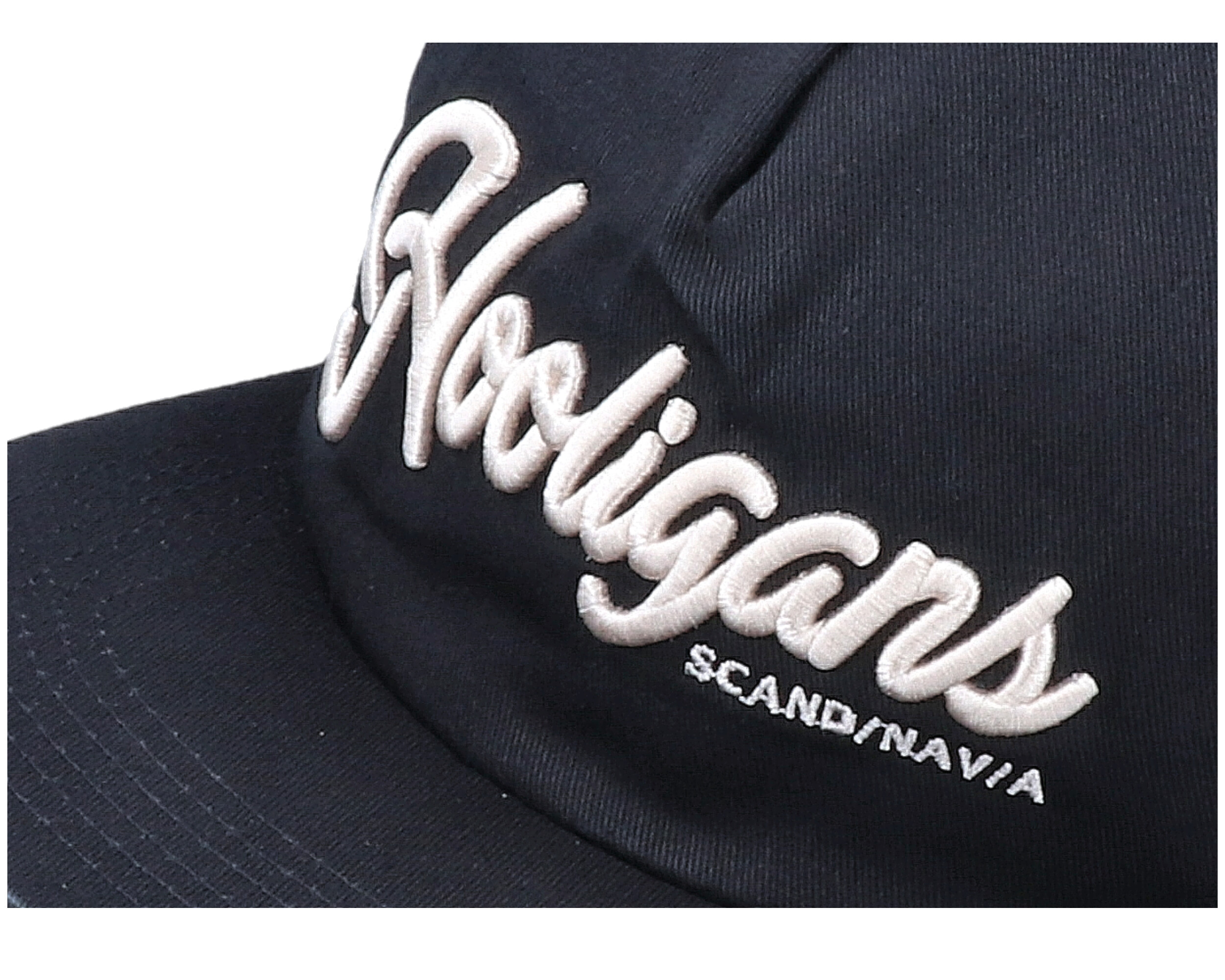 The Scandinavian Unstructured Cap Black Snapback - Northern Hooligans Keps  - Hatstore.se