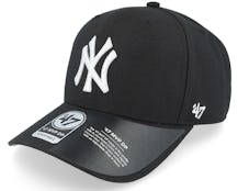New York Yankees Cold Zone Mvp DP Black/White Adjustable - 47 Brand
