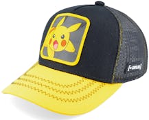 Pokemon Pikachu Black/Yellow Trucker - Capslab