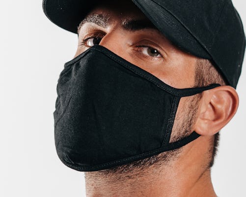 Black Face Mask Headzone ansigtsmaske | Hatstore.dk