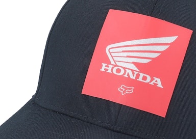 Honda Black/Red Flexfit