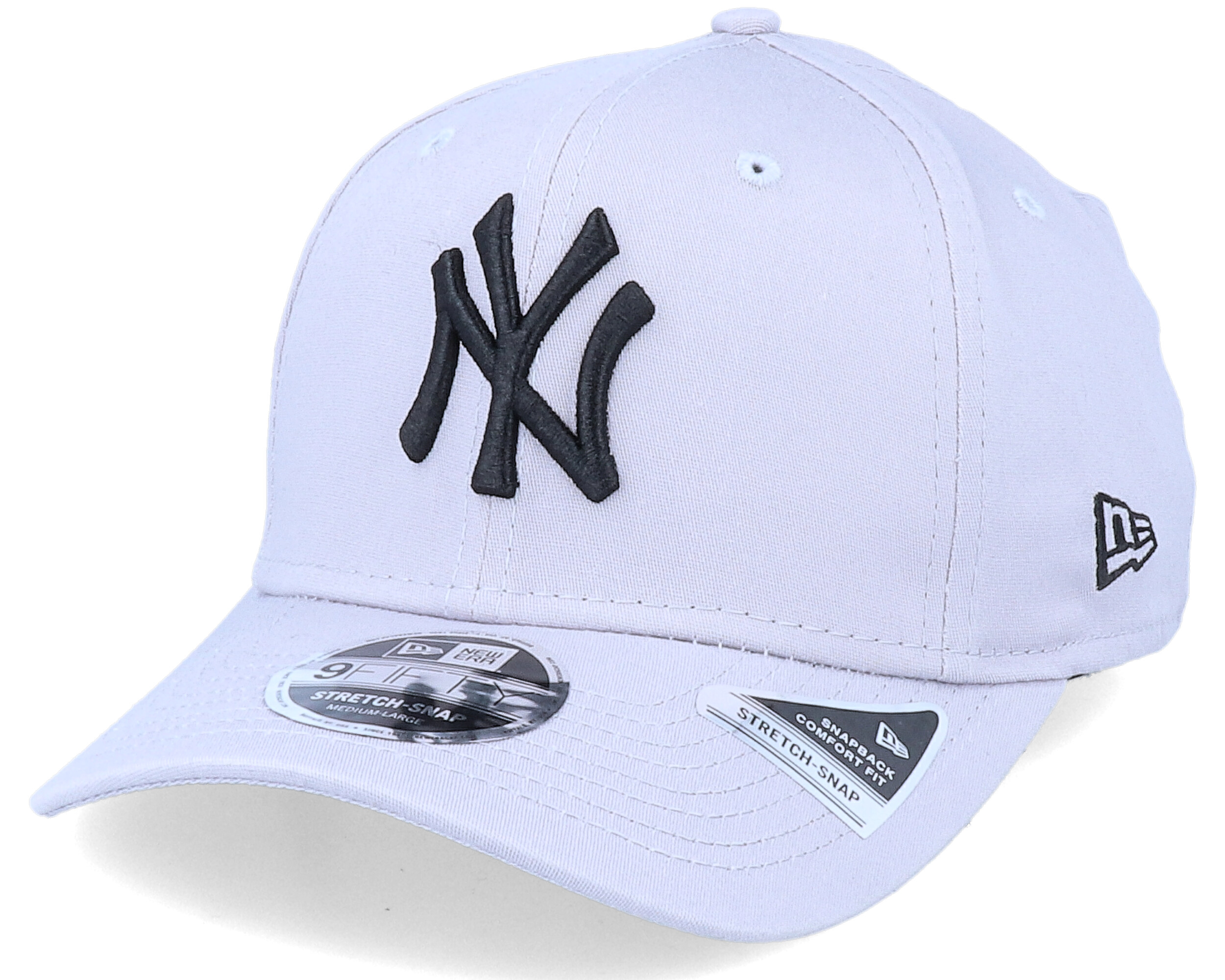 New York Yankees League Essential 9Fifty Stretch Snap Grey/Black ...