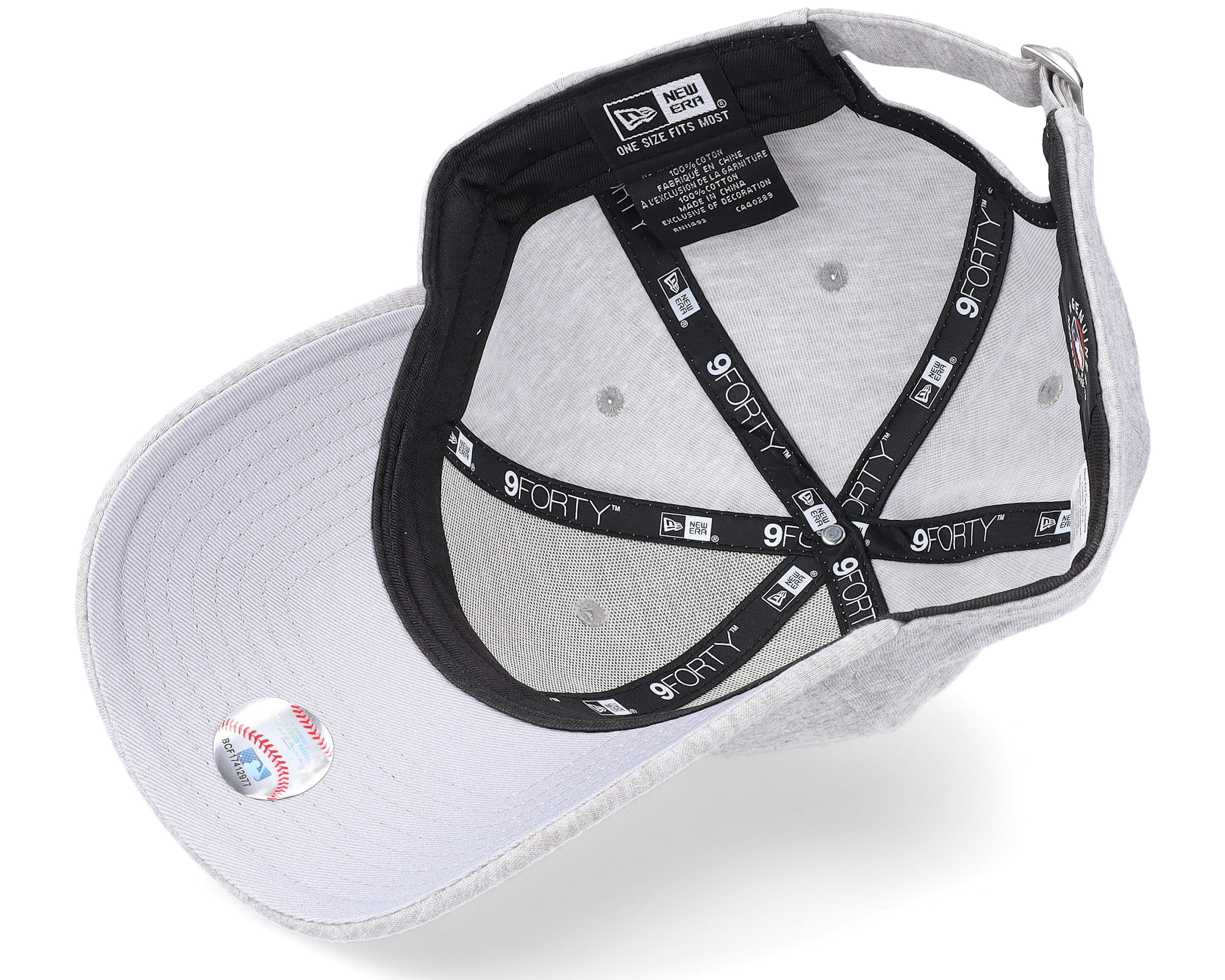 海外限定 New Era 9Forty Light Grey/White Adjustable New York Yankees Jersey 9Forty Light Grey/White Adjustable