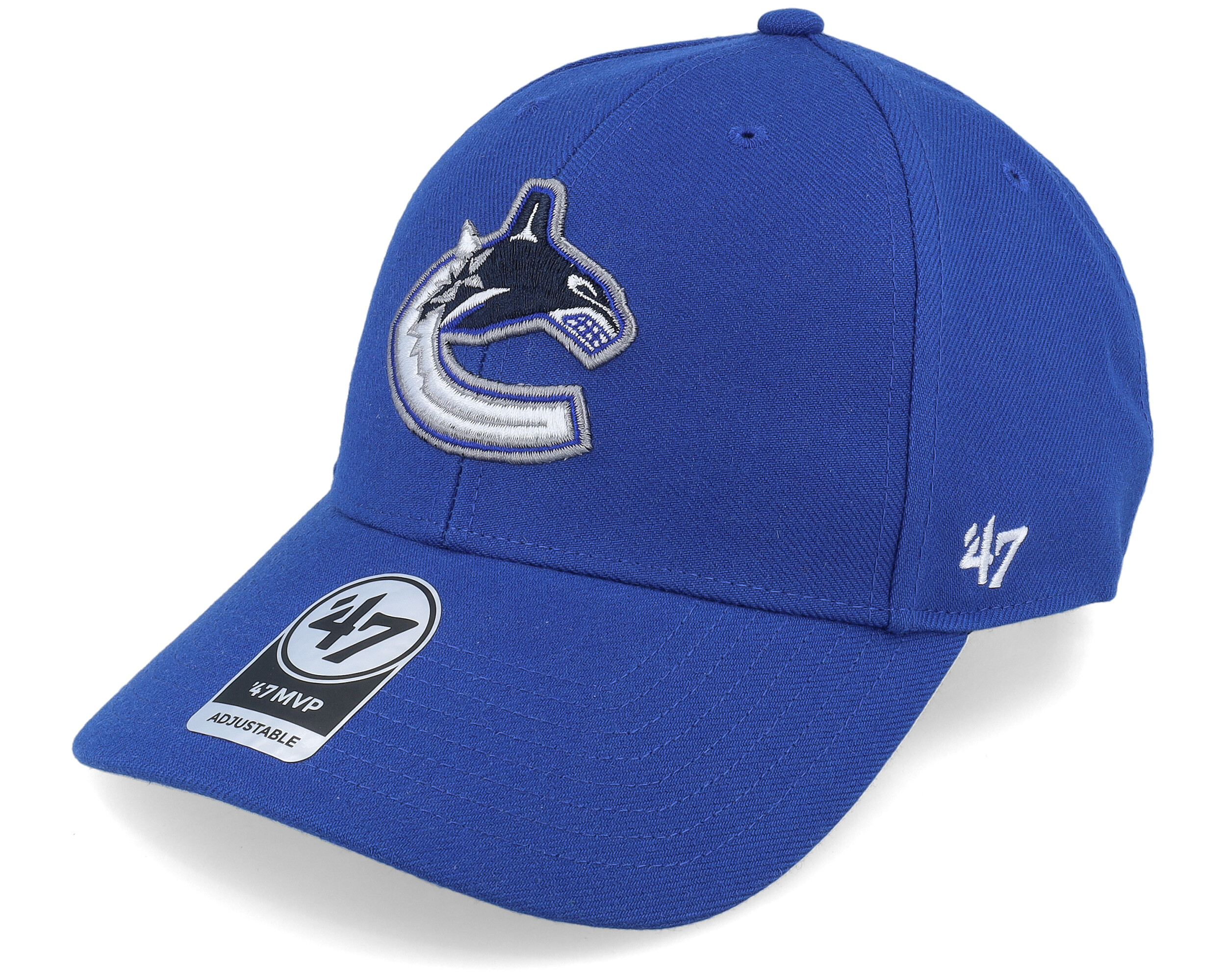 Vancouver Canucks Mvp Royal Blue/White Adjustable - 47 Brand 棒球