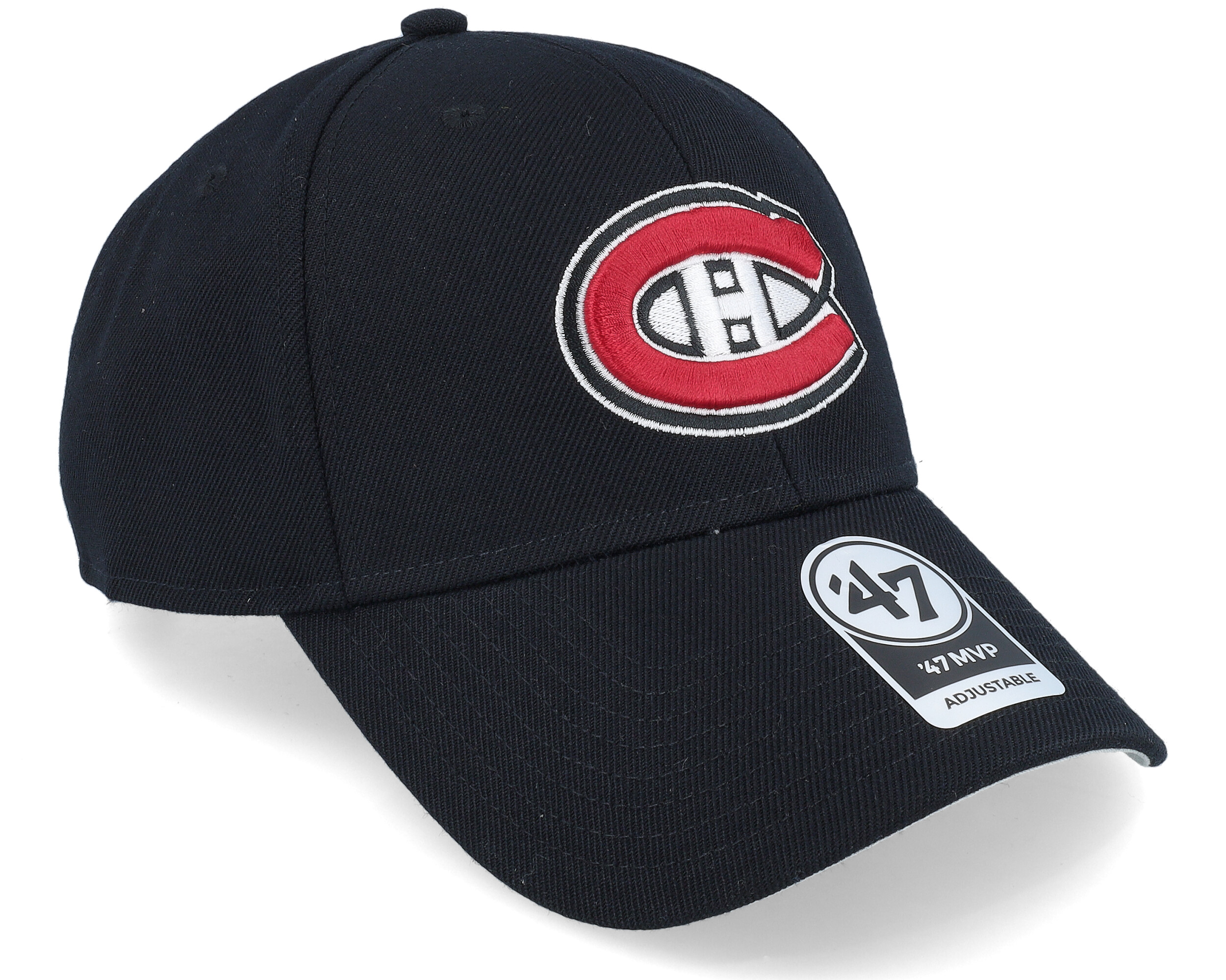 Montreal Canadiens Mvp Black/Red Adjustable - 47 Brand