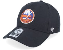 New York Islanders Mvp Logo Black/Orange Adjustable - 47 Brand