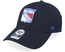 New York Rangers Mvp Black/White Adjustable - 47 Brand