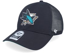 San Jose Sharks 47 Brand MVP NHL Team Camel Snapback Cap