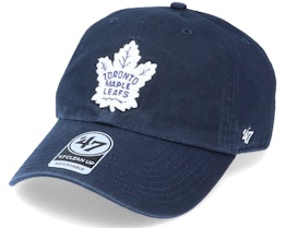 Toronto Maple Leafs Clean Up Dad Cap Light Navy/White Adjustable - 47 Brand