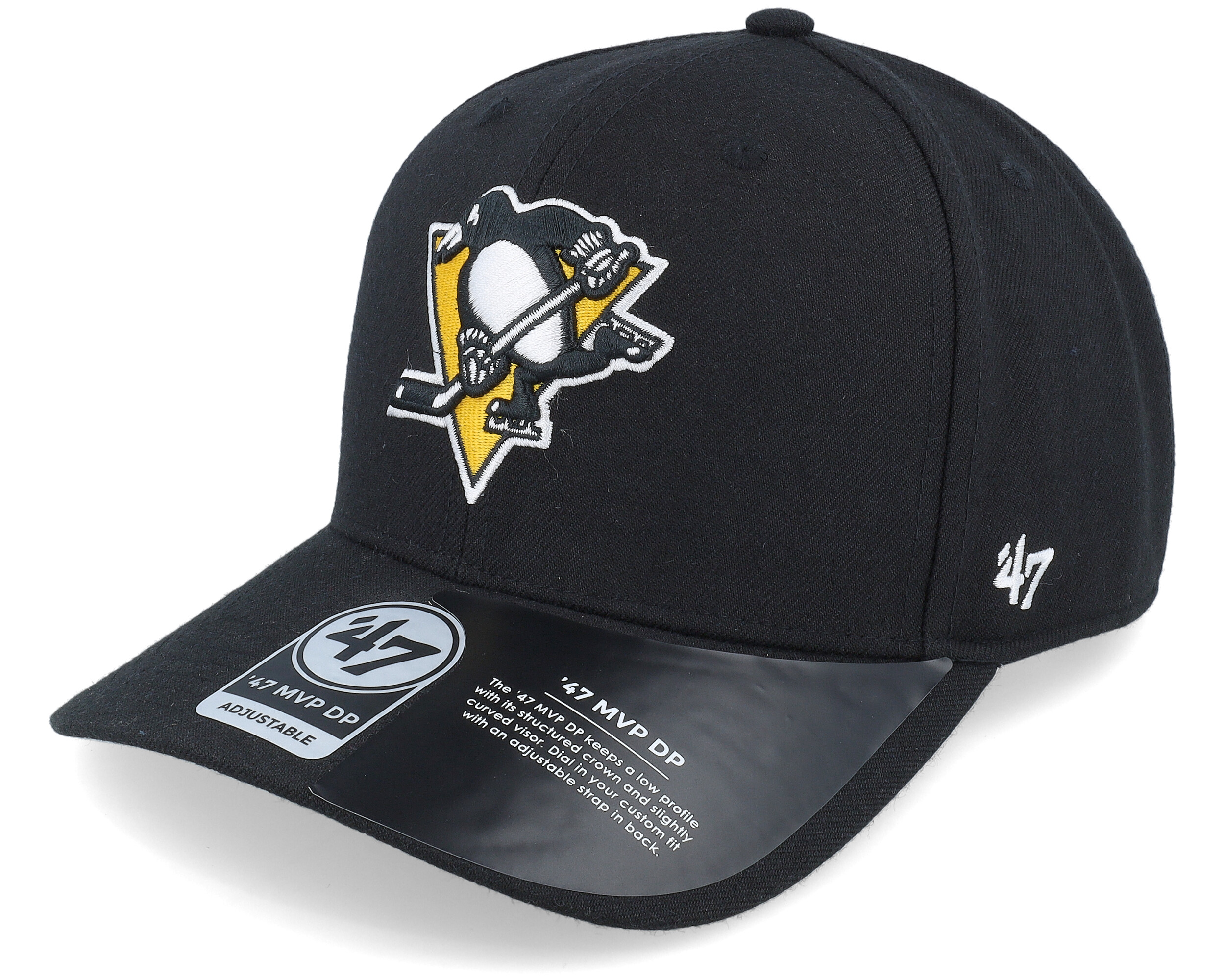 Pittsburgh Penguins Cold Zone Mvp DP Black/White Adjustable - 47