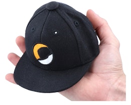 Hatstore Exclusive x Logo Hatstore Souvenir Mini Cap Black Fitted - Mitchell & Ness