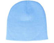 Sky Blue Traditional Blank Beanie
