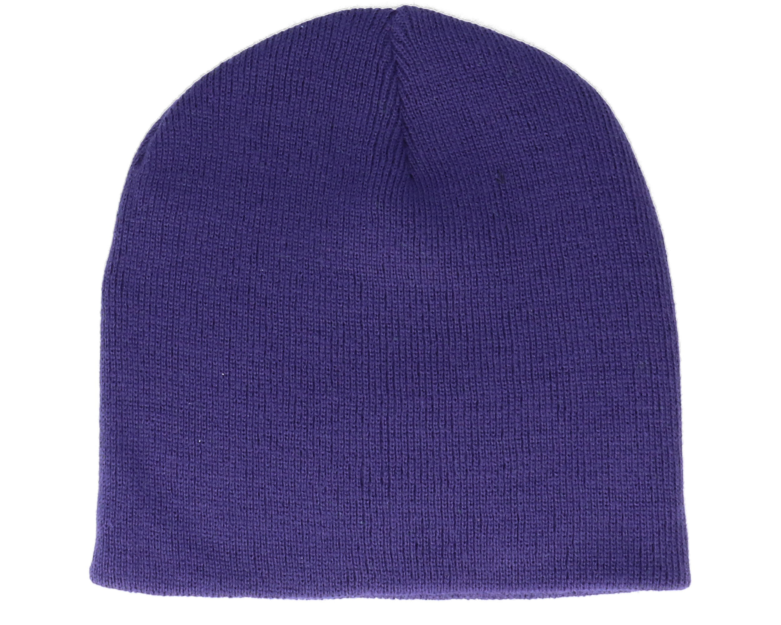 Purple Traditional Blank Beanie Beechfield Beanie