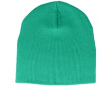 Knitted Kelly Green Traditional Beanie - Beanie Basic