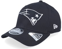 Hatstore Exclusive x New England Patriots Essential 9Fifty Stretch Black Adjustable - New Era