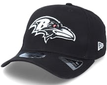 Baltimore Ravens Essential 9FIFTY Stretch Snap Black Adjustable - New Era